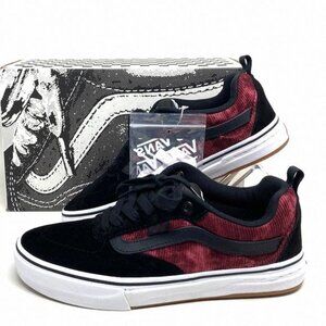 VANS Kyle Walker Corduroy Shoes Black Suede Low VN0A5JIEX4C Sneakers Women's Top